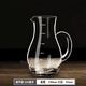 Winter glass thickened crystal glass liquor dispenser with scale household small jug foreign wine jug red wine decanter hotel flask gourd style 250ml (with scale)
