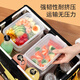 Meiya disposable lunch box square 1000ml*30 sets fast food packaging box with lid food grade lunch box picnic box