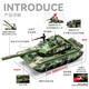 
Yunya large T99A main battle tank military simulation tank spray alloy model toys for boys birthday gifts T99A main battle tank alloy [camouflage green] birthday Children's Day New Year gift