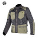 Star Knight Summer Riding Traje de motocicleta motocicleta Equipo de motocicleta Racing Anti-caza Anti-caza transpirable para hombres resistente a la chaqueta de malla masculina juego de traje funcional skj-826 verde M