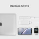 Sufa Typ-C zu Magsafe Original Apple Laptop Ladekabel Ladekabel Magnetische Saugpd schnelles Laden L Kopf Old Netz A1278/A1181/A1184