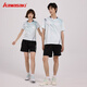 Kawasaki Kawasaki Badminton Uniforme for Women Professional Sports V-Neck Sleeves courts + shorts Suit B2813 Matcha Green 3xl