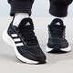 Adidas men and women running shoes summer shock-absorbing, anti-slip, wear-resistant and comfortable running sneakers IH6038 black size UK8