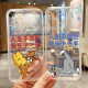 Michigan (MSMF) Nuevo gato y ratón Huawei Case de teléfono móvil transparente Silicona Silicona Silicona Soft Shell Soft Anti-Fall All Inclusive Cartoon Fun Jerry Tom Apropiables parejas Protection Caso de protección Izquierda Izquierda Servicio Anti-Fall transparente]