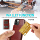 ONEAGREE 纯色支架适用iPhone15/16 Pro max手机壳苹果11/12/13/14卡包套跨境潮牌16e实用简约 棕色 iPhone14 Pro Max