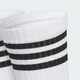 阿迪达斯 （adidas）胜道潮流 2024冬中性吸汗透气三双装袜子 JN4867 S