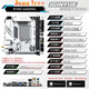 Carte mère Jingyue B760i ITX double carte réseau M.2 2.5G RGB 1700 broches 12e génération 13e génération 14e génération i3 12100F/i5 12400F/12400/13400F/14400F Jingyue B760I GAMING carte mère carte mère unique