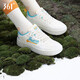 
361 Air Force No. 1 361 women's board shoes sneakers summer white shoes low top breathable board shoes casual shoes women's shoes feather white/current blue-6623 37
