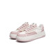 Libellule rouge Chaussures de planche épaisses Nouvelles couleurs de contraste pour femmes chaussures de sport rétro tricotées Frail College Dissous chaussures WTB13579 Pink 35