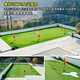 B.C.GOLF Golf Putter Practice Outdoor Indoor Green Golf Practice Range Home Office Golf Practice Luxury Competition Grass 1.5*3.5 meters