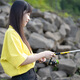 DAIWA 23 new model, one-shot GL-X, a universal lure rod, long-shot sea bass rod, mandarin fish bass rod, 2.01m quartz white-672LXB