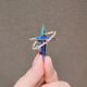 VAN OCEAN ANNORA Planet Universe Brooch Men and Women Couple Pin Collar Pin Cardigan Suit Jacket Four-pointed Star Cross Star A1421-1 Cross Ring Star A22-207