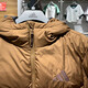 Adidas down veste masculine 2025 hiver nouveauwear sportswear chaude décontractée veste à capuche confortable jv6187 jv6189 désert brun l