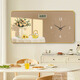 
Meiyouchun Modern Simple Restaurant Decorative Painting Wall Clock 2025 New Perpetual Calendar Electronic Watch Nordic Flower Clock Wall JD121.13 Perpetual Calendar + Watch 100*50cm Crystal Picture PVC Gold Edge