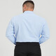 Dibinze großgröße weißes Hemd Männer Langarm Business Casual Fat Man plus Fett plus loser Baumwoll -Pendelanzug Hemd Männer