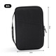 Okohong Passport Passport Bag Bag Color Air Bolet Certificado Organizando Bolsa de Bolsa de Hombres y Mujeres Gris