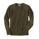 L.L.BeanL.L.Bean/宾恩男毛衣圆领针织套头 保暖秋冬肘部肩部贴片TA228194 橄榄绿 M 美码偏大 107-112厘米
