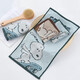 Goldenes Baumwolltuch Snt1047 Snoopy Kinder Haushaltsgesichtswäsche und Bad Weiches Wasser saugfähig und nicht leicht zu schütteln Haare 1 grüner Streifen