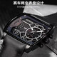 
police Italian police watch two-place time square diva racing car avi8 chronograph men's quartz watch PL14698 black cool PL14698 JSB13A dual time zone
