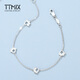 TTMIX cute cat claw platinum bracelet sweet pt950 platinum bracelet birthday gift for girlfriend 3.9-4.1g 16+3cm