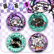 Fiesta de huevos S19 Luna llena Bar de temporada gótica Ji Valley Ornaments Dark Night Princess Dessilla Q Versión Broche Insignia Regalos Anime Perifheral Eggs-G12176 Frosto-58 mm