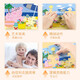 Peppa Pig Puzzle Toy bébé Early Education Advanced Paper Birthday Gift Sixième niveau Temps de trajet