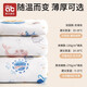 Aibedila Baby Sleeping Bag Autumn and Winter Baby 0-6 Years Old Infant Sleeping Bag Children's Anti-Kick Quilt Sleeping Bag Constant Temperature Split Legs Four Seasons Special Price 10-20 50S Xinjiang Cotton Autumn and Winter Style Medium Thick Cotton Sky Realm M Size Suitable for Height 80-95cm Recommended Age 15 Months-2.5 Years