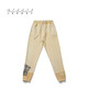 XVESSEL Waffle Plaid Trousers 破坏复古百搭潮流休闲格纹拼接长裤 拼接腰果花蓝色Y21X723B S