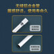Rongkai Irish Whistle Flöte All Aluminiumlegierung Treble C/Tuning Zinnflöte für Anfänger für erwachsene Anfänger Sechsloch Rekorder D/Tuning Britisch Sechsloch D/Tuning Silber