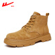 Huili Martin Boots Мужской весенний британский стиль высокоторезок