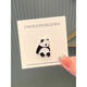 QUAMER Chinese style cute panda brooch cartoon pin male and female couple metal badge main picture super value 7-piece set