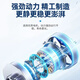 
YANGZI China Yangzi Group pulsator washing machine fully automatic household small washing and drying integrated dehydration dryer large capacity Rental house dormitory apartment office energy saving 10KG [Blu-ray washing and protection + intelligent air drying + anti-winding]