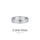 Colaivkloia couple rings for men and women, silver pair, frosted style, adjustable wedding rings, Valentine's Day birthday gifts for boyfriend and girlfriend Tk310 - Men's model + 60CM leather cord, opening adjustable