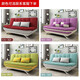 Guge sofa bed foldable sofa bed living room multifunctional dual-purpose sofa small apartment cotton and linen fabric sofa 158D