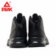 Peak Basketball Shoes Men's Winter Shoes Cushioning Wear-Resistant High-top Leather Boots Students Anti-Slip Sports Shoes Men Black/Dark Gray 201 41