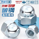 Tianzhuo Hardware Iron Galvanized Cap Nut Cap Decorative Screw Cap Ball Head Cap Nut MM4M5M6M8M10M16M20 M10-10 Only