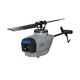 C127AI Modelo de control remoto de cuatro vías de cuatro vías Helicóptero Posicionamiento de flujo óptico Micro Reconocimiento Americano Hummingbird UAV Grey Dark Grey Conjunto completo con bolsa de almacenamiento Contador remoto Control remoto Changwan - Sandian SF Express ofrece una bolsa de regalo de 80 yuanes