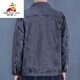 Veste en jean pour épouvantails pour le travail des vêtements de travail des hommes de travail pour le chantier de construction du chantier de construction