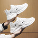 Dollvan Men's Shoes 2024 printemps et été nouveau papa chaussures de papa masculin pour hommes chaussures décontractées pour hommes Ns NS Running Sports Trendy Chaussures B826 White 40
