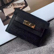 GIORIGOJAMOR light luxury bag women's card bag women's small and exquisite ultra-thin multi-card bags for women's birthday gifts for wife and girlfriend Elephant gray