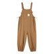 Unisunny schwangere Frauen Overalls Frühlings- und Herbststile tragen große Lose lässige Hosen Schwangerschaftszeit Mutterschaftsnutzung Mode schwangere Mutter Weitbein Hose Khaki L.