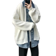 XingSuyao (Xingsuyao) Denim épissant de faux cardigan de cardigan en deux pièces veste printemps et automne de conception en automne.
