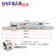Sanqihu Aluminium Legierungstür Schloss Lock Körper Edelstahl Flacher Balkon gebrochener Brückentür Universal Mechanical Hand Lock Accessoires 9230 Lock Body 35-45 mm Universal Typ ohne Schlüssel