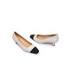 Red Dragonfly Little Flavor High Heels New Women's Shoes Square Toe Thick Heels Commuter Leather Shoes Professional Single Shoes WTB13659 Beige 37