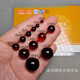 Fat Donglai's same amber Sihua Nian natural blood amber single bead 5A water purified wine red beeswax loose beads round bead bracelet 4A 20mm 1 piece