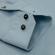 MAILYARD/Melya long-sleeved shirt Modal business and casual men's spring slim-free shirt 833 Lake Blue XL /42S