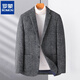 Romon Autumn and Winter Wool Suit Jacket Business Clothing Casual Clothing Versátil de mediana edad
