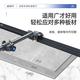 Chaoyiping 2025 new T-shaped track pusher glass rock slab tile cutting artifact rock slab scratcher 30LG high-precision cutting Chaoyiping 2-meter track pusher + backpack