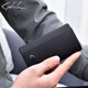 SATHI Key Sac Men de coupon en cuir authentique Sac de carte multifonction en cuir Sac Simple en cuir 2024 Nouveau sac clé [SF Express] Black - Boîte-cadeau exquise