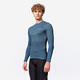 Decathlon cycling underwear sweatshirt quick-drying sports top ski thermal underwear for men and women-5188742